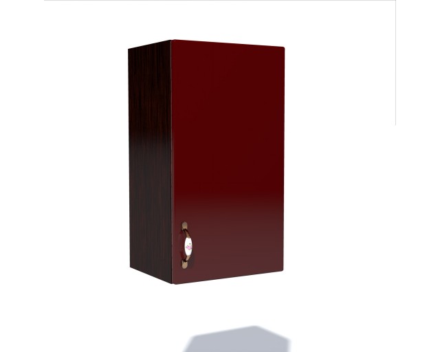Corp superior 40 cu 1 usa Zebra MDF rosu simplu Corp superior 40 cu 1 usa Zebra MDF rosu simplu
